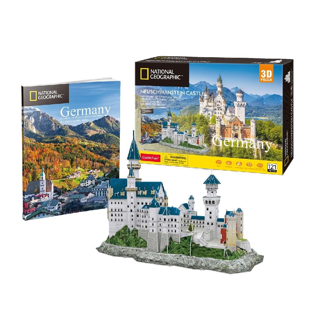 EAN 6944588209902 - CubicFun Neuschwanstein Castle Puzle 3D 121 pieza(s) Edificios imagen 1