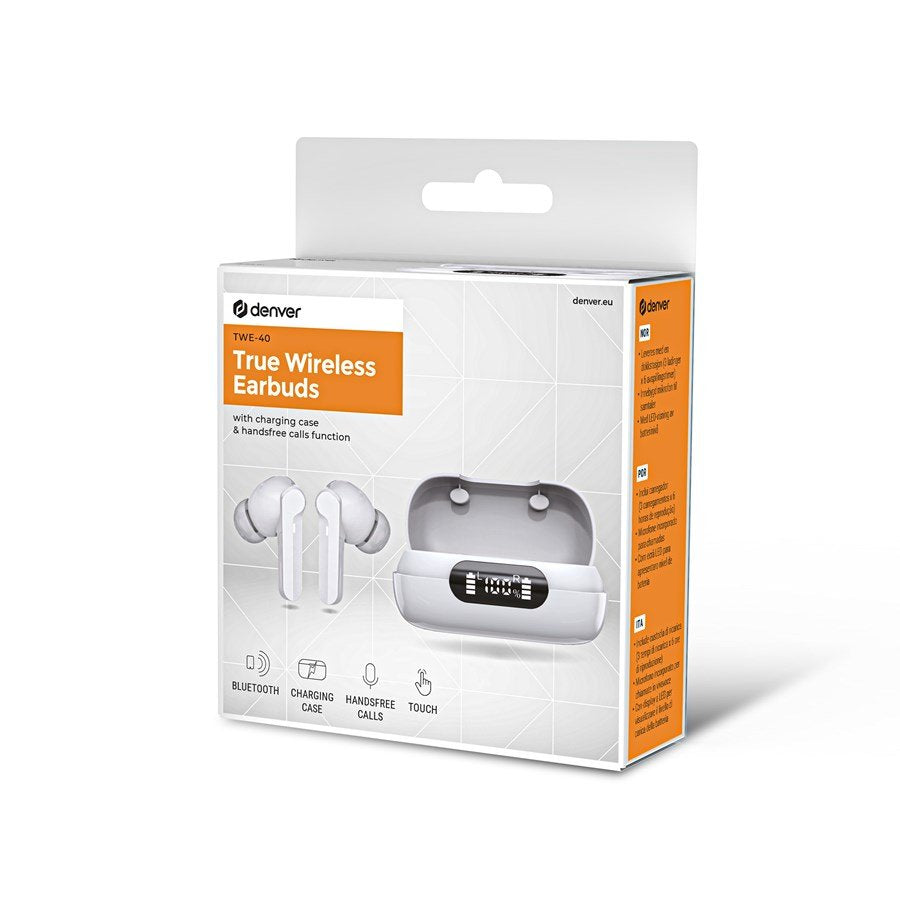 EAN 5706751066641 - Denver TWE-40 auricular y casco Auriculares True Wireless Stereo (TWS) Dentro de oído Llamadas/Música Blu imagen 7