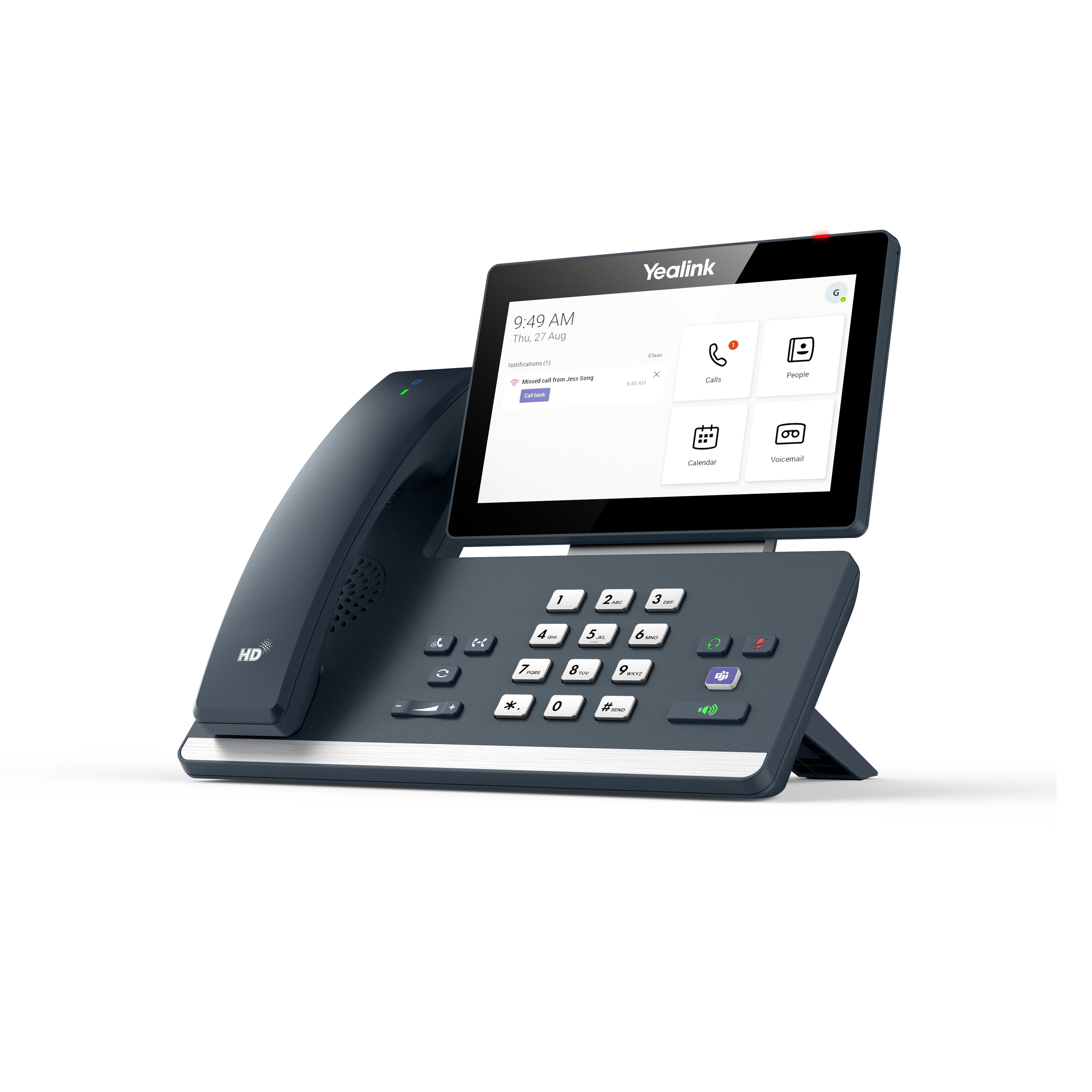 Teléfono Yealink Mp58-Wh Microsoft Teams Edition Teléfono Ip Gris Lcd Wifi