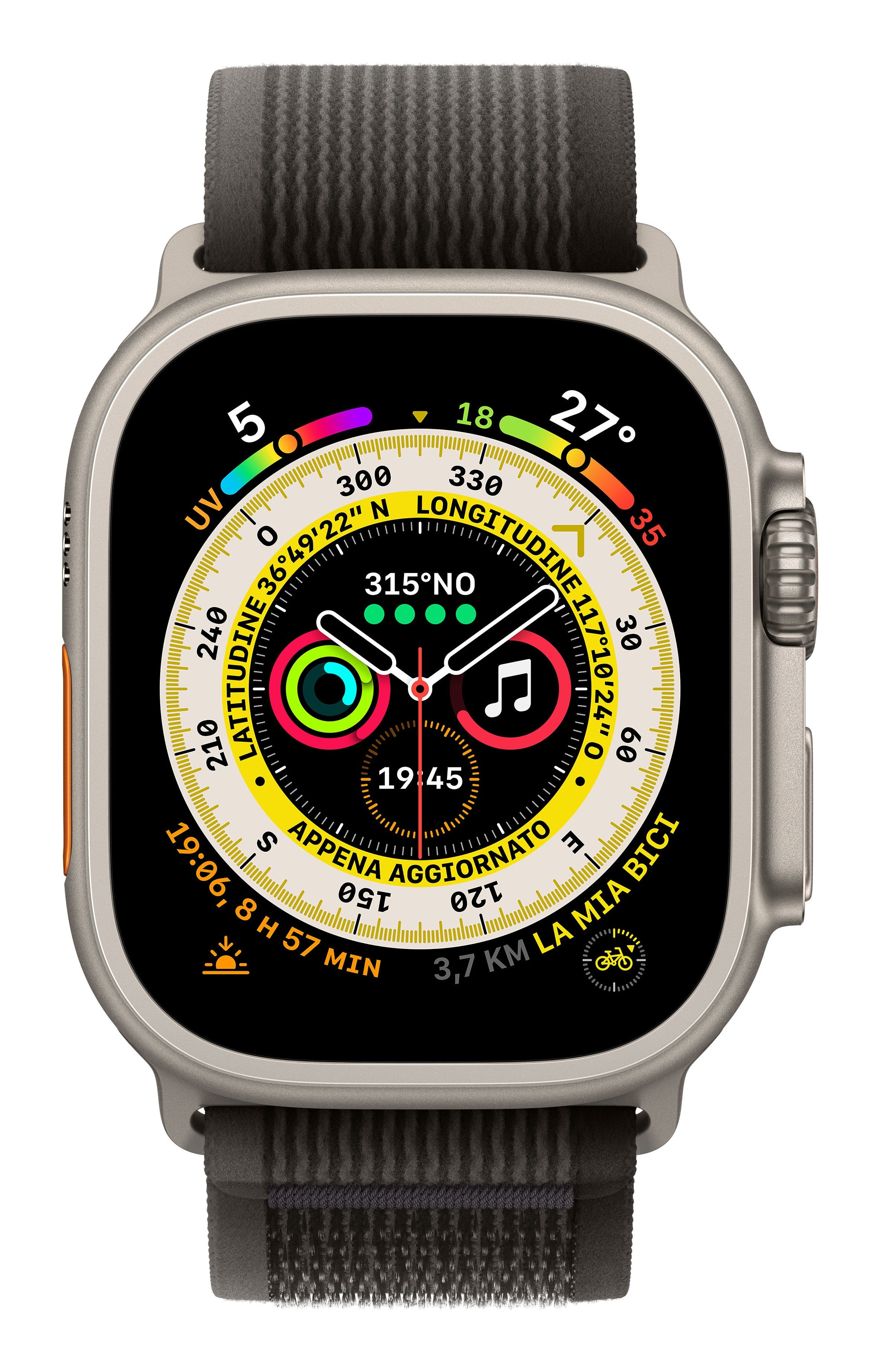 EAN 194253426264 - Apple Watch Ultra OLED 49 mm Digital 410 x 502 Pixeles Pantalla táctil 4G Titanio Wifi GPS (satélite) imagen 2