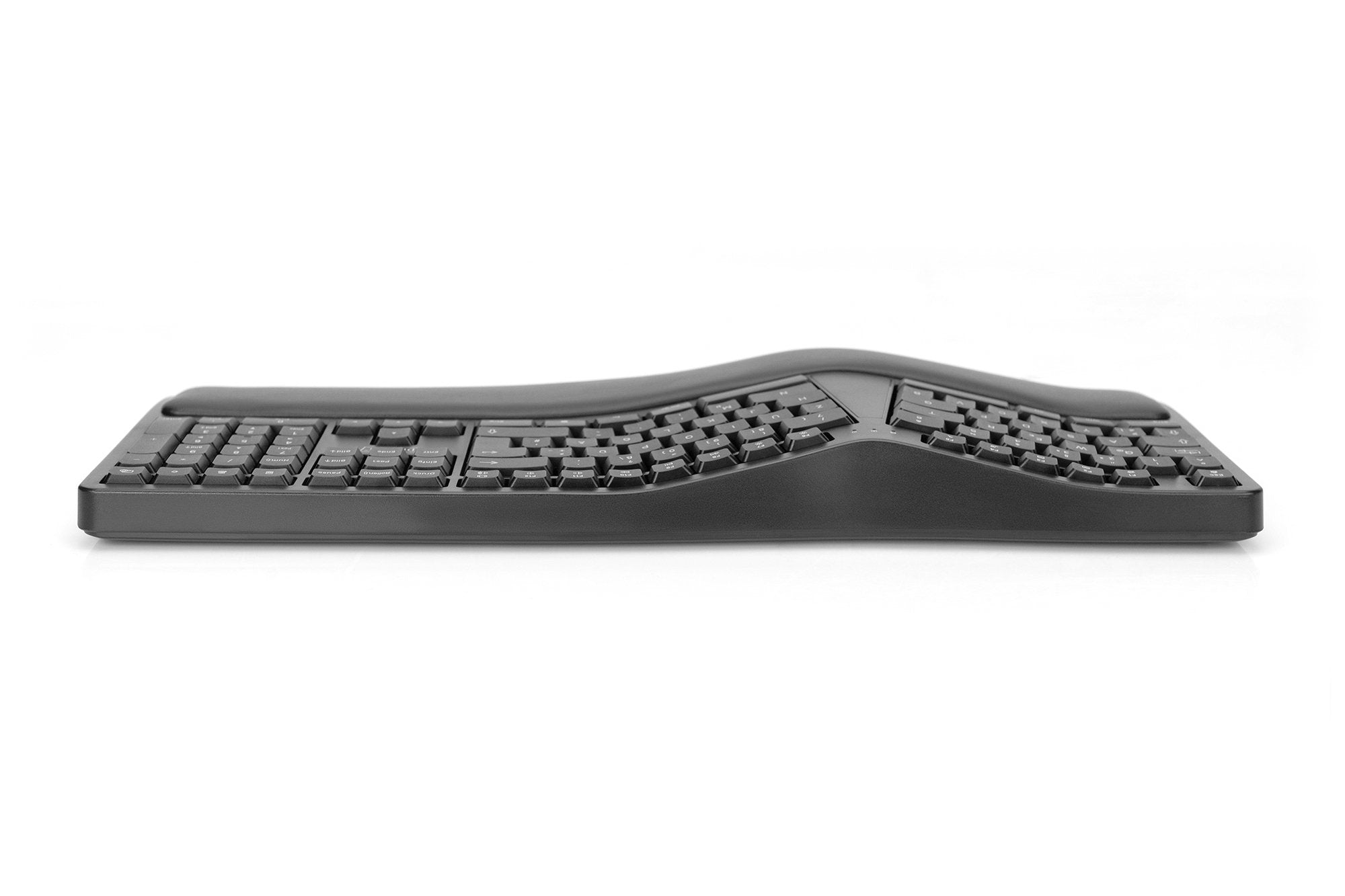Digitus Teclado Aleman Ergonómico, Sin Cable, 2,4 Ghz