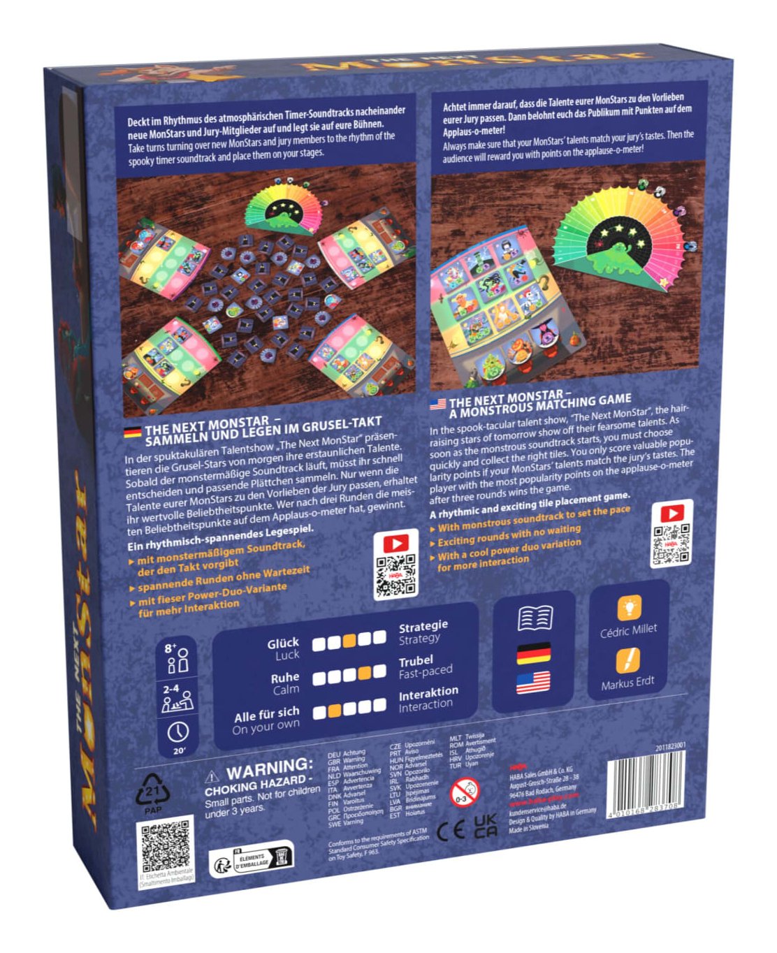 EAN 4010168283708 - HABA 2011823001 8 min Juego de mesa imagen 2