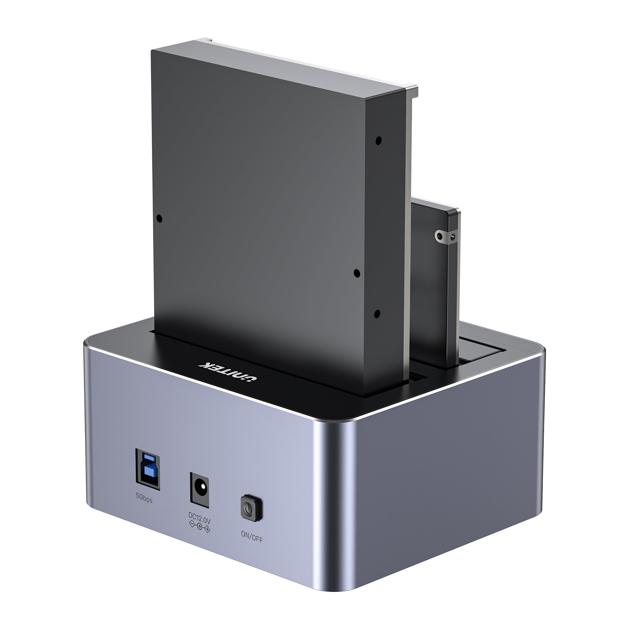 EAN 4894160051271 - UNITEK Y-3026GY01-EU base de conexión para disco duro USB 3.2 Gen 1 (3.1 Gen 1) Type-B Gris imagen 4