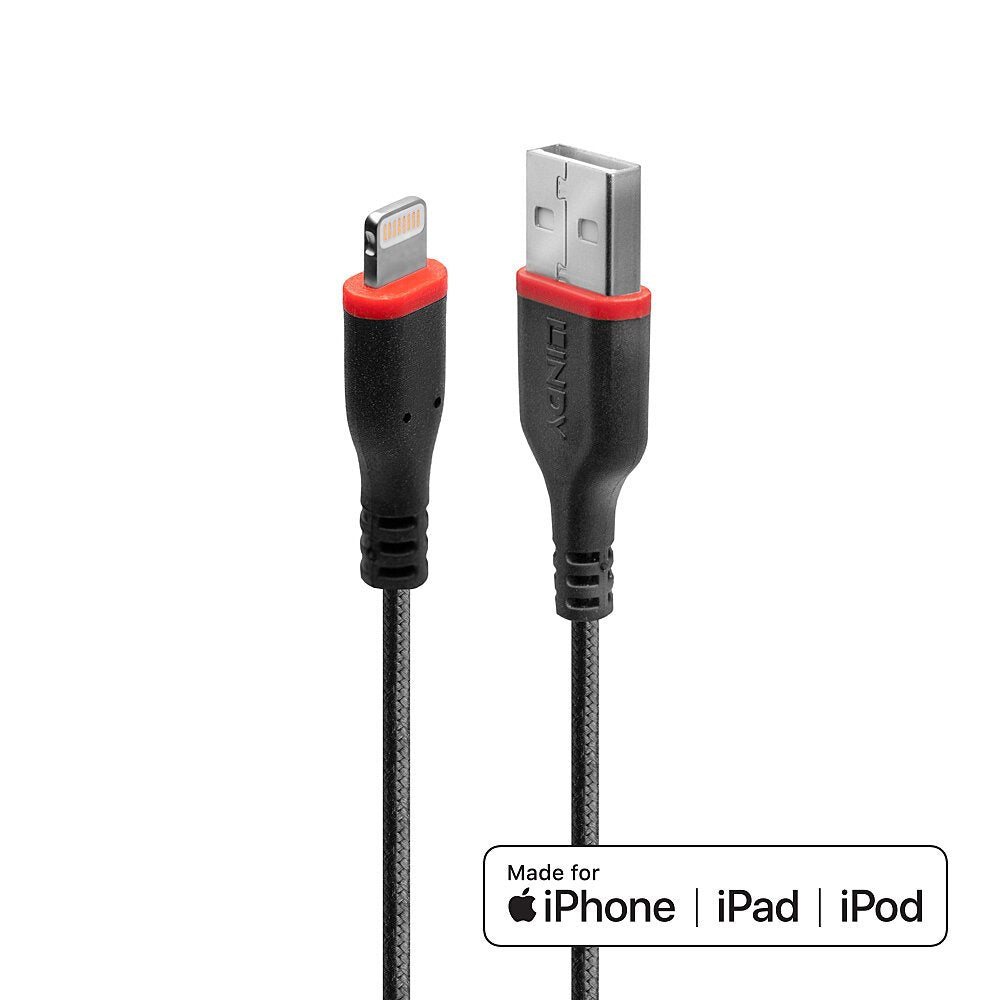 EAN 4002888312912 - Lindy 31291 cable de conector Lightning 1 m Negro imagen 1