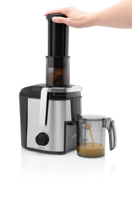 Licuadora Eta Fresher Ii Centrífuga 800 W Negro, Acero Inoxidable