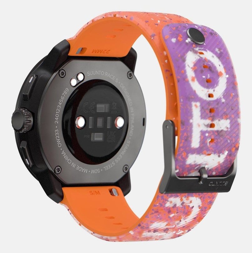 Smartwatch Suunto Race S Gps 45mm 1.32" Amoled Sensor Spo2 Multideporte Correa Naranja