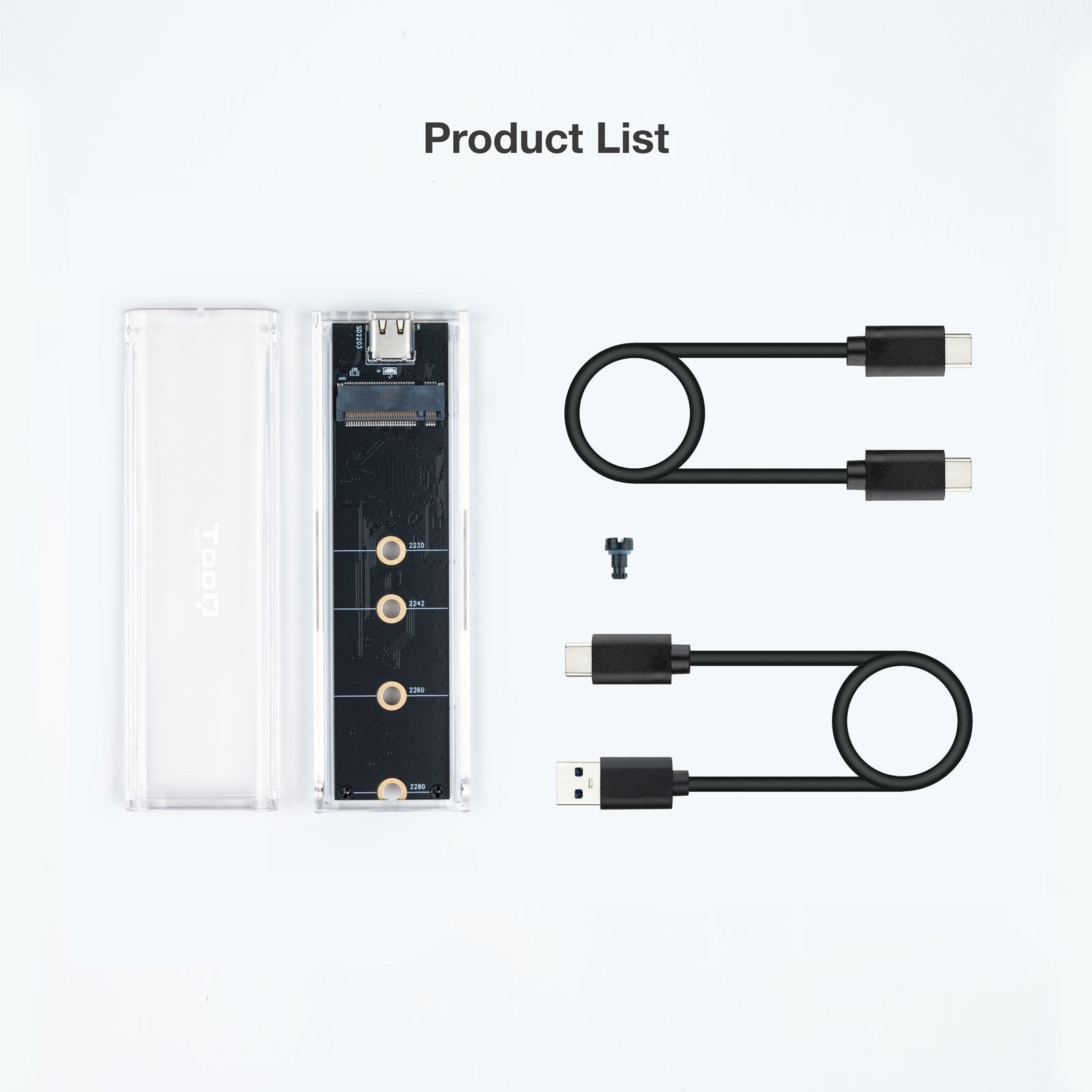 EAN 8433281013209 - TooQ TQE-2200 caja para disco duro externo Caja externa para unidad de estado sólido (SSD) imagen 2