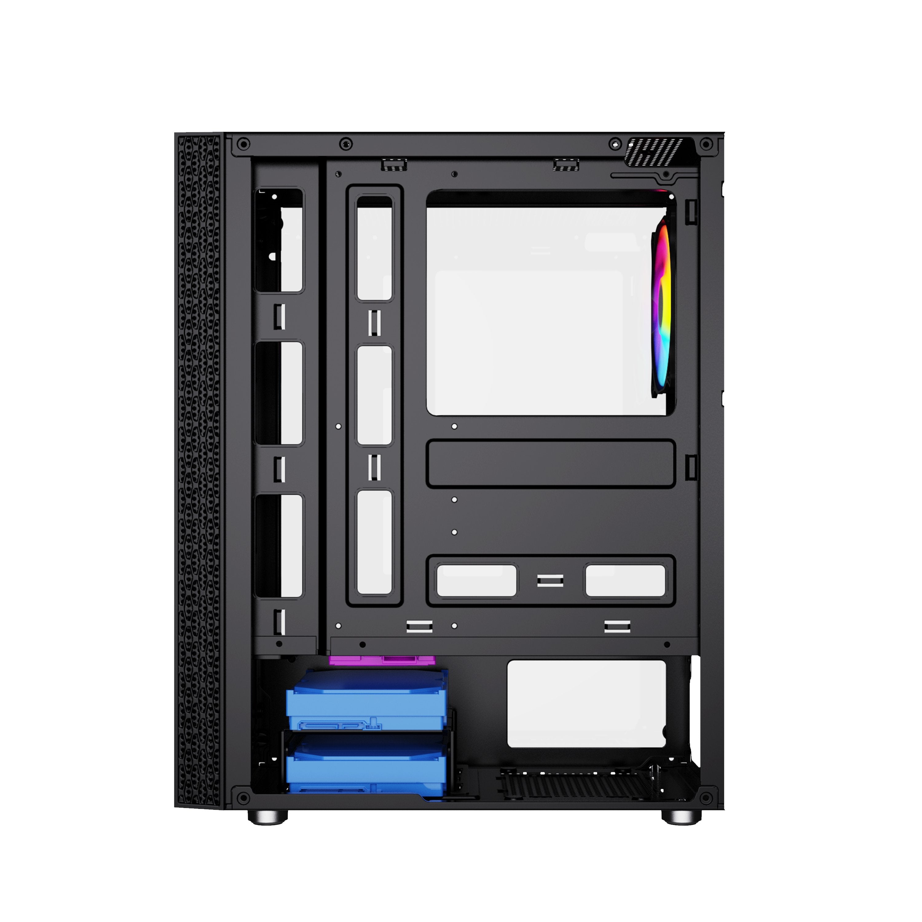 EAN 8716309126519 - Gembird Fornax 2500 Midi Tower Negro imagen 9