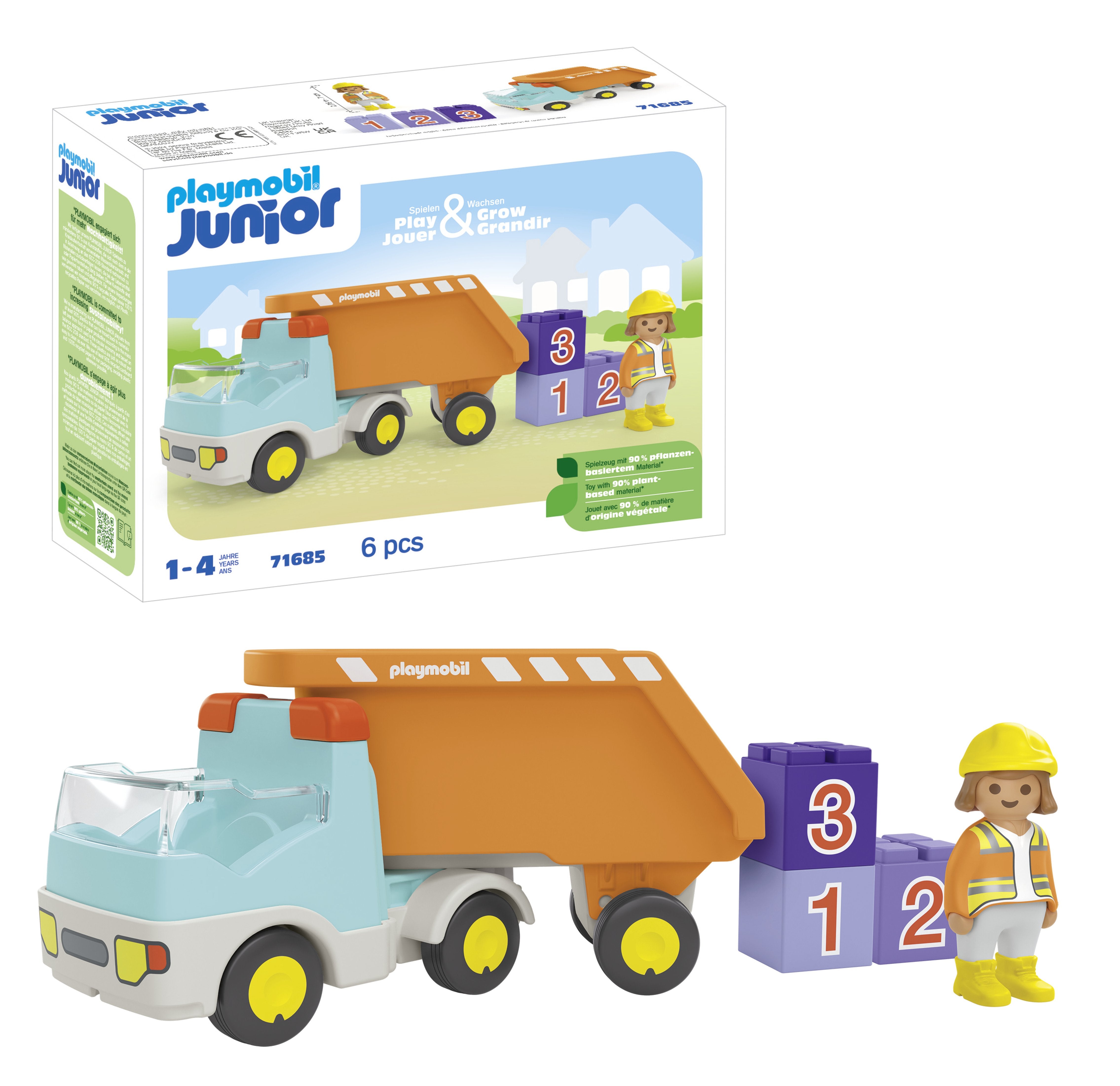 Playmobil Junior Camión De Construcción