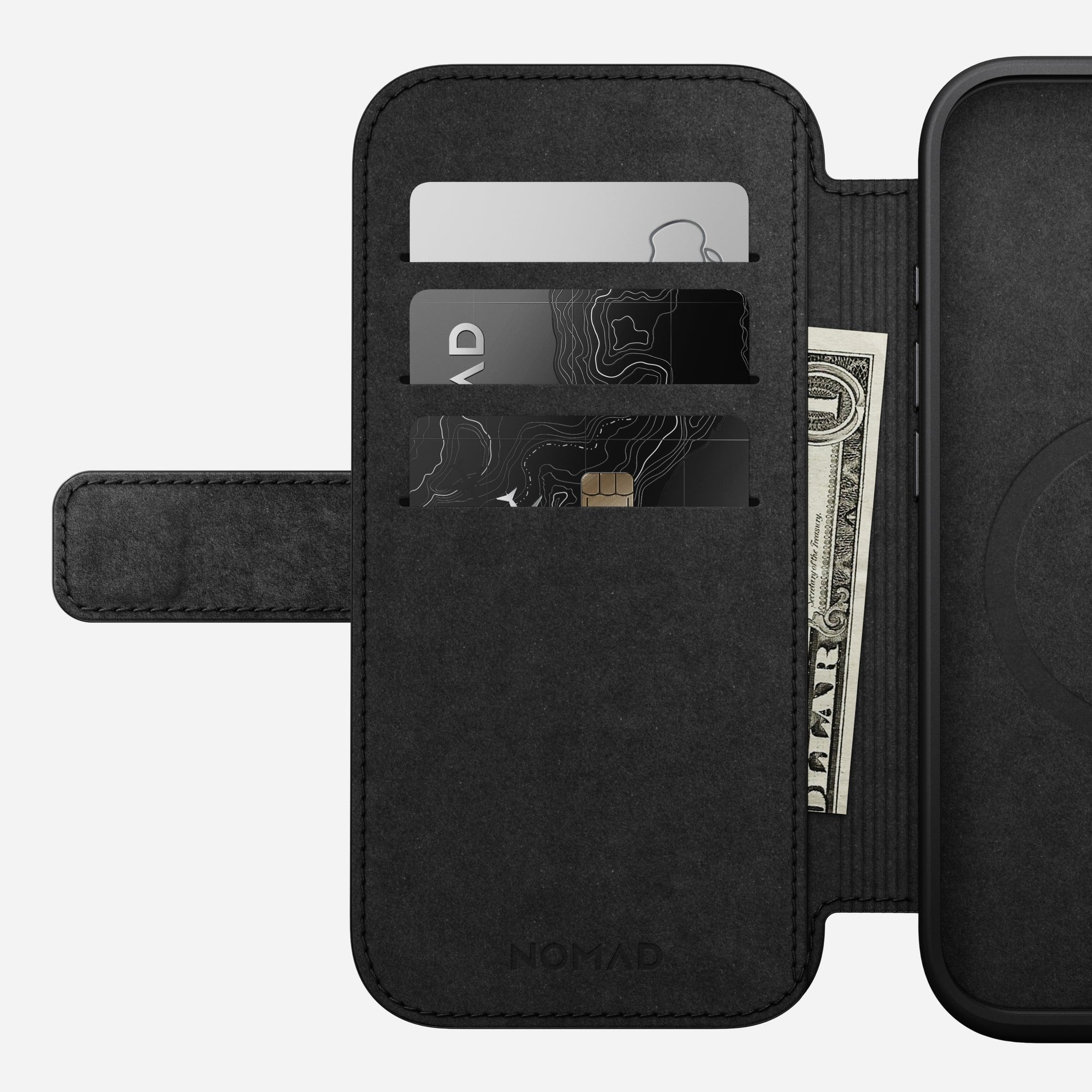 Nomad Modern Leather Folio Iphone 16 Pro Brown