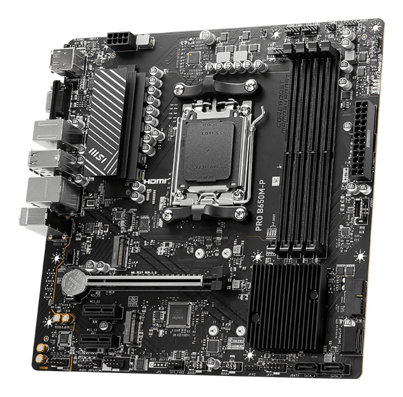 EAN 4711377100953 - MSI PRO B650M-P placa base AMD B650 Zócalo AM5 micro ATX imagen 3