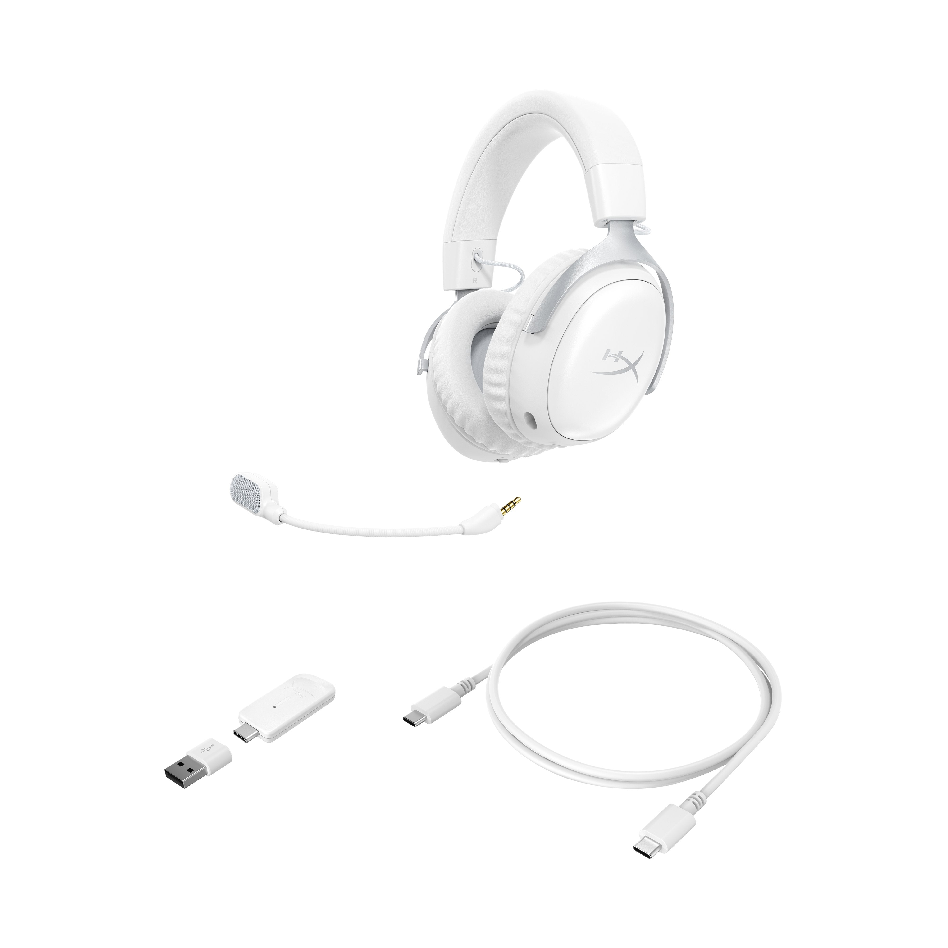 EAN 0198701814566 - HyperX Cloud III S Wireless White Gaming Headset Inalámbrico Diadema Juego Bluetooth Blanco imagen 9