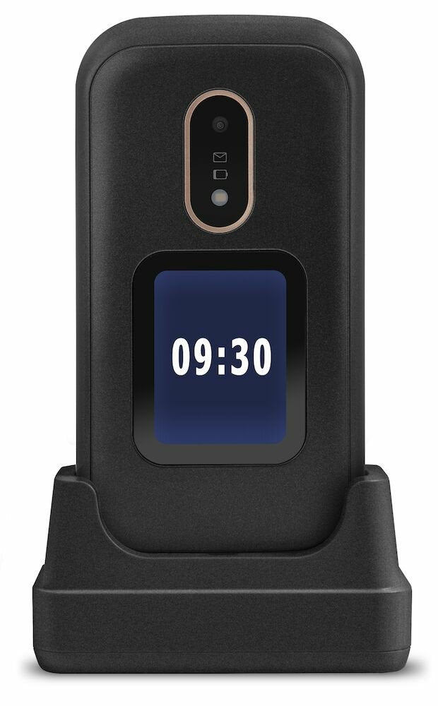 EAN 7322460077631 - Doro 6060 124 g Negro, Blanco Característica del teléfono imagen 1