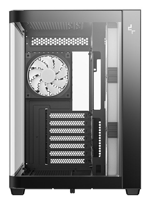 Caja Pc Deepcool Cg530u 4f Negra, Vitrina De Cristal Curvado R-Cg530u-Bkaga4-G