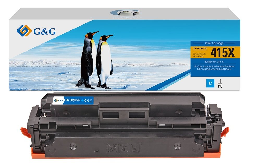 G&G Xl-Toner Compatible Con Hp 415x W2031x