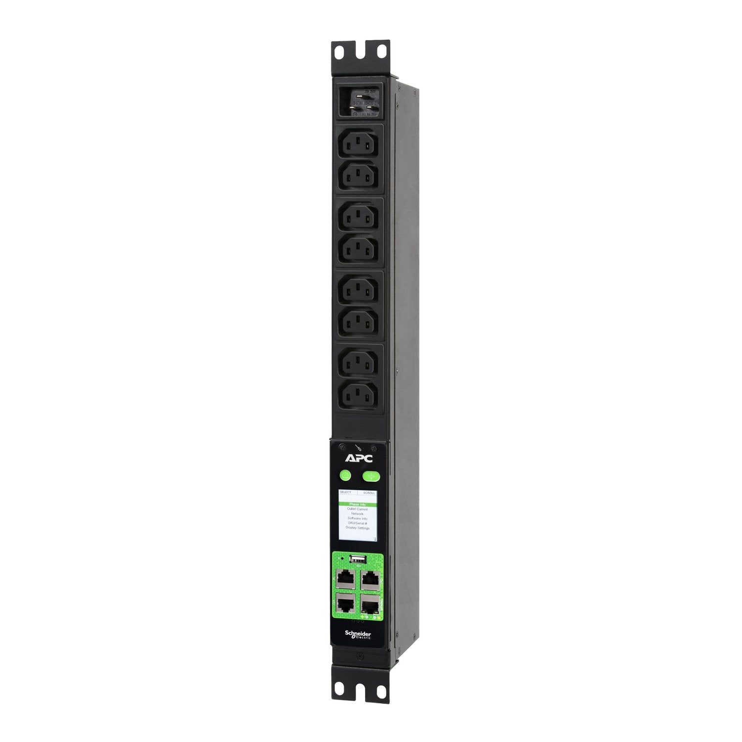 EAN 0731304761198 - APC EPDU2016M unidad de distribución de energía (PDU) 8 salidas AC 1U Negro imagen 3