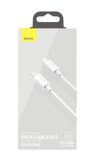 EAN 6953156230323 - Baseus TZCATLZJ-02 cable de conector Lightning 1,5 m Blanco imagen 1