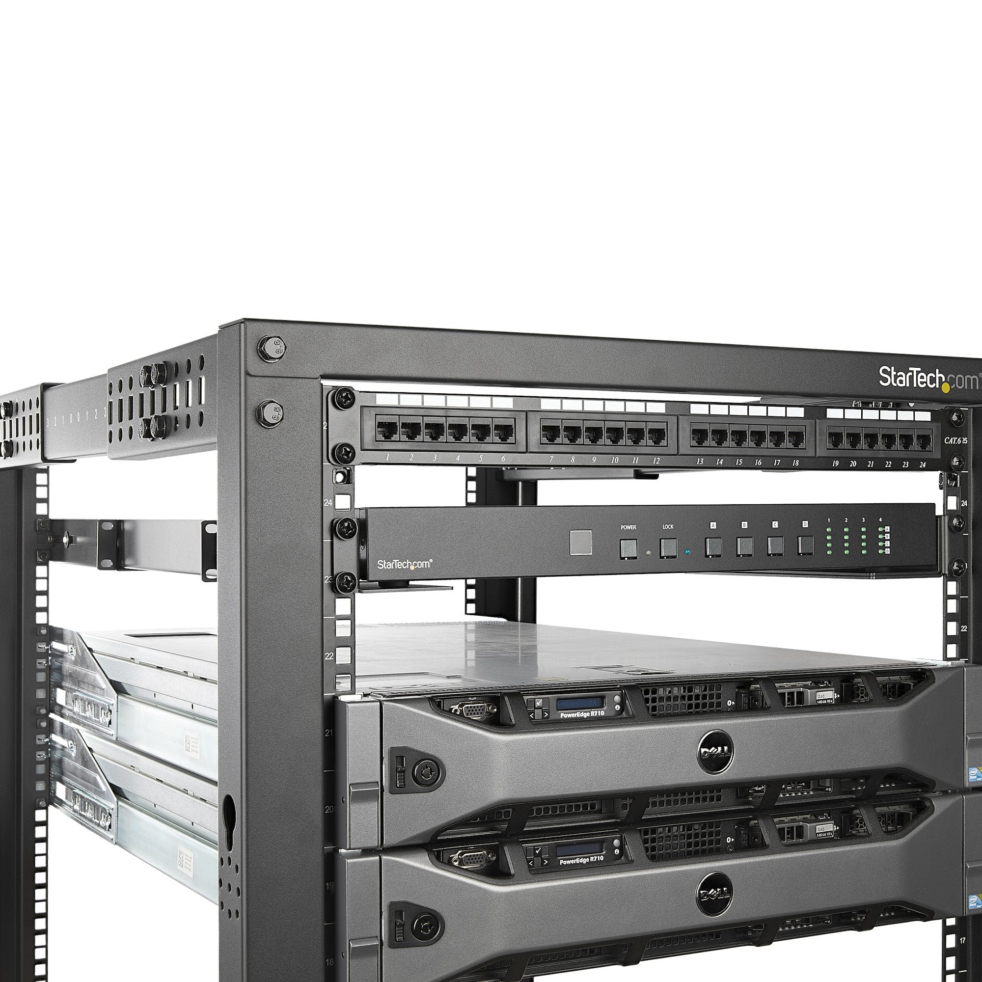 Startech Rieles Para Rack 1u Ajustables