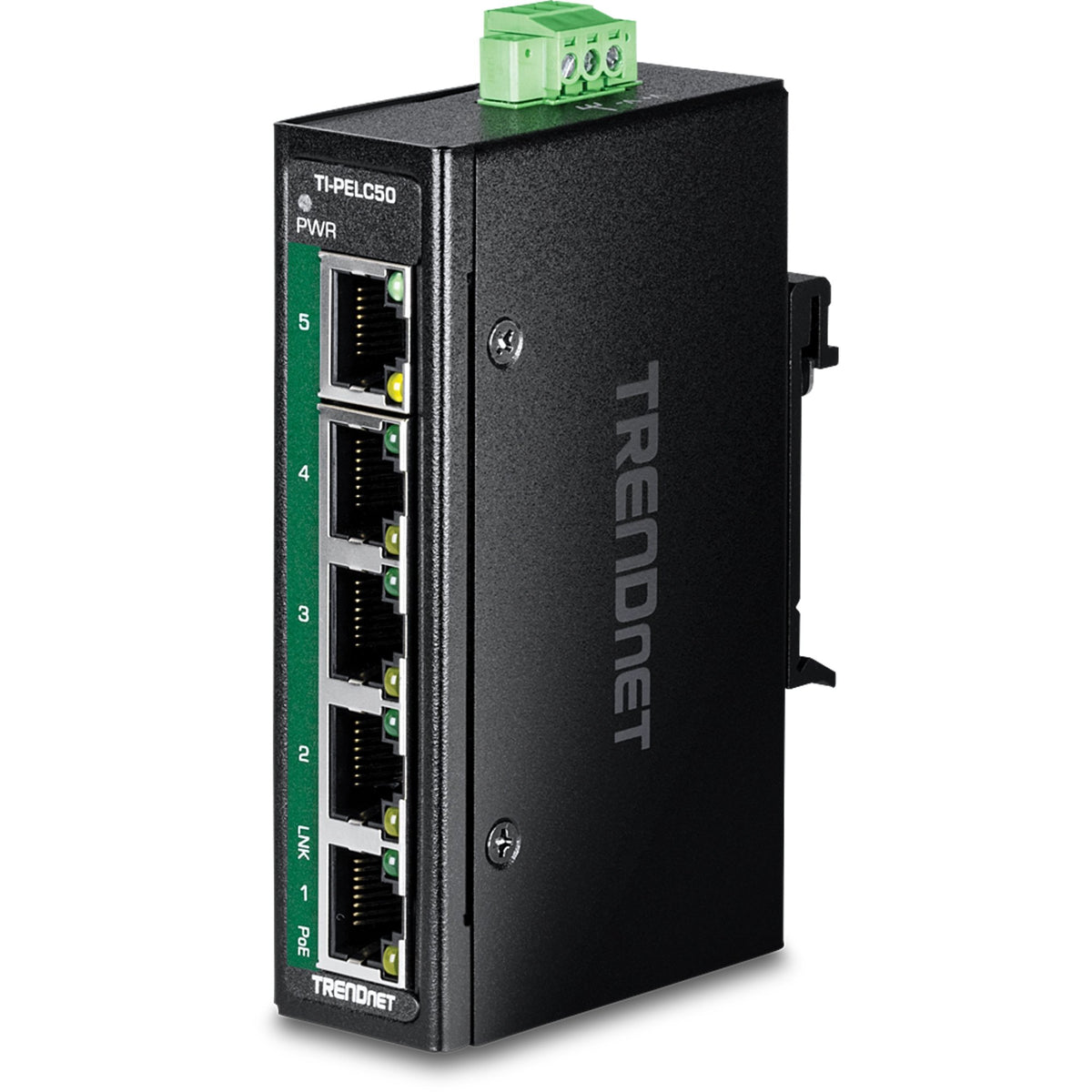 EAN 710931162950 - Trendnet TI-PELC50 switch No administrado Fast Ethernet (10/100) Energía sobre Ethernet (PoE) Negro imagen 1