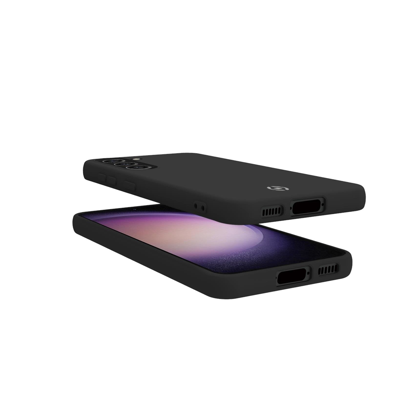 Celly Cromo Funda Para Galaxy S23 5g (6.1") Negro