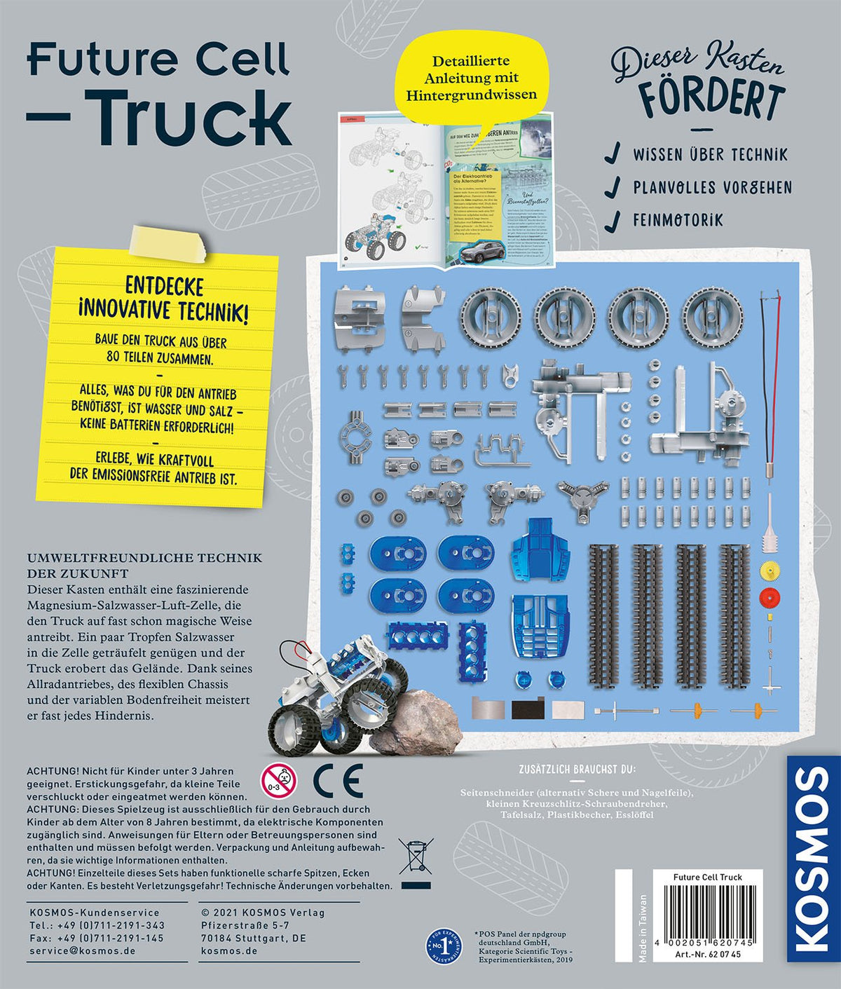 Kosmos Future Cell Truck, Caja De Experimentos 620745
