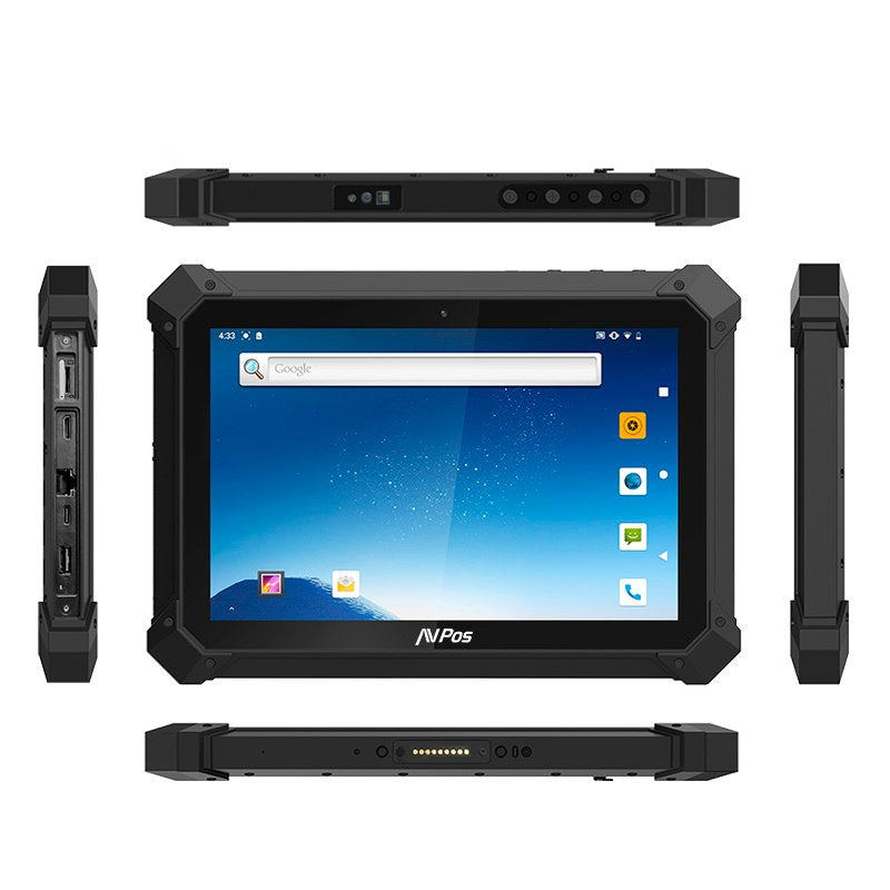 Avpos Tablet Capturador Rt1000 10.1" Octacore - 6gb - 128gb - Wifi Bt Nfc 4g - 10000mah - Escaner De Codigos De Barras