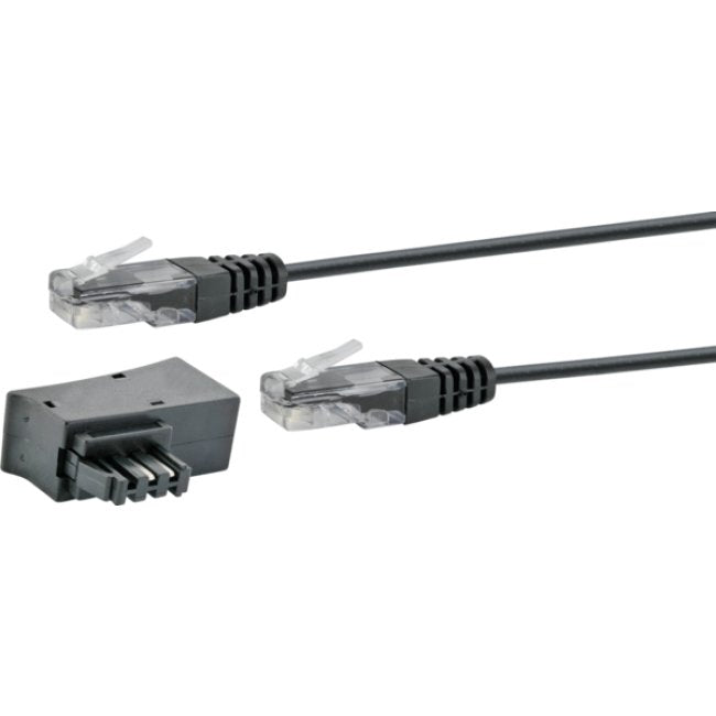 Adaptador De Enchufe Schwaiger Tae / Dsl 3m