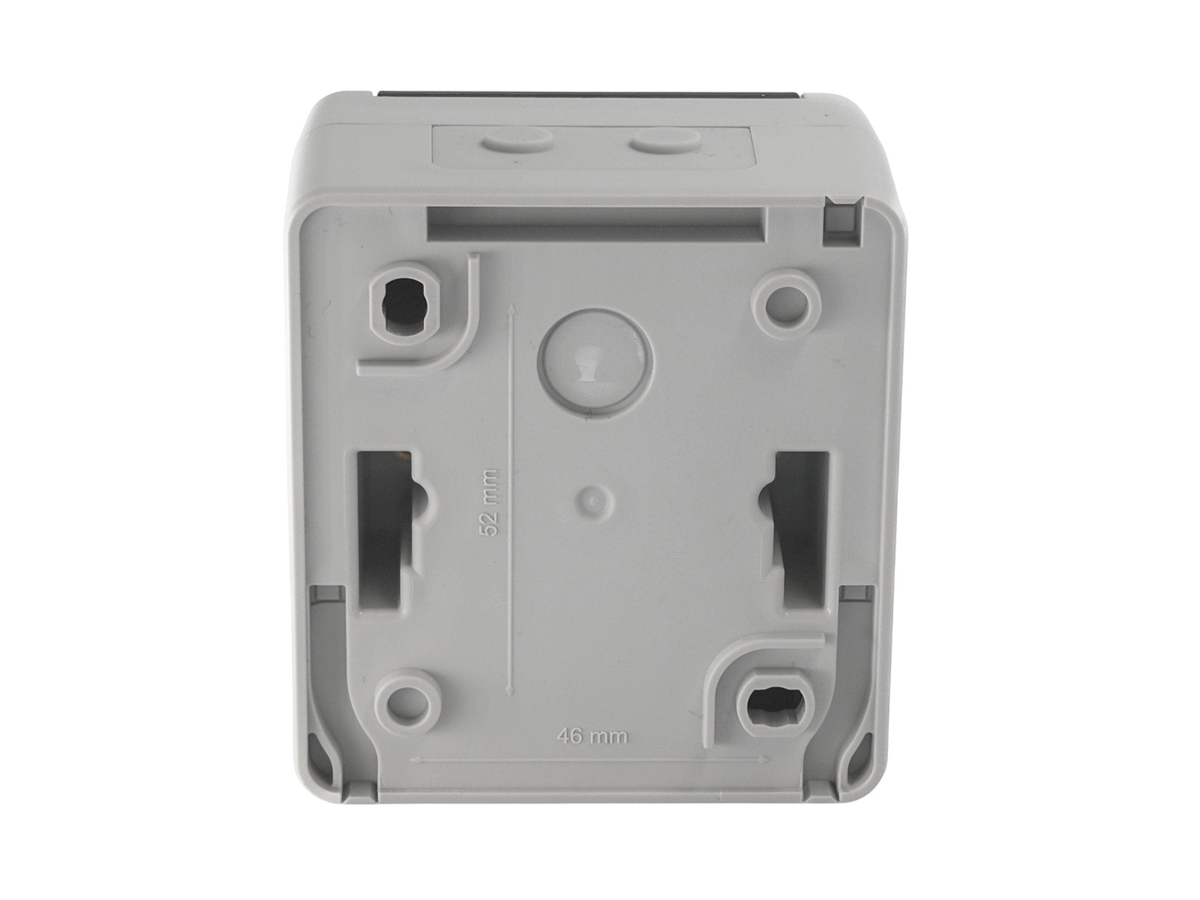 Equip Aufputzdose 2-Port Keymone Ungeschirmt Outdoor Gris