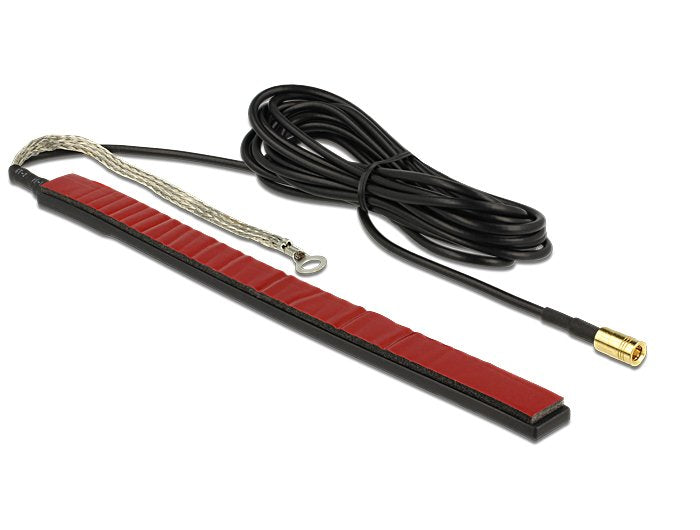 Delock Antena Dab+ Smb Macho 23 Dbi Activo Omni Negro