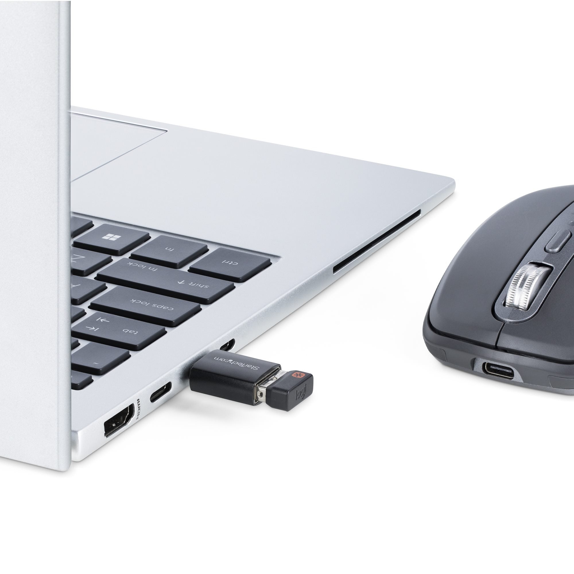 Adaptador Startech.Com Usb-C To Usb-A , Usb 5gbps, Compact Usb-C Male To Usb-A Female Adaptador, Durable Metal Housing, M/F -