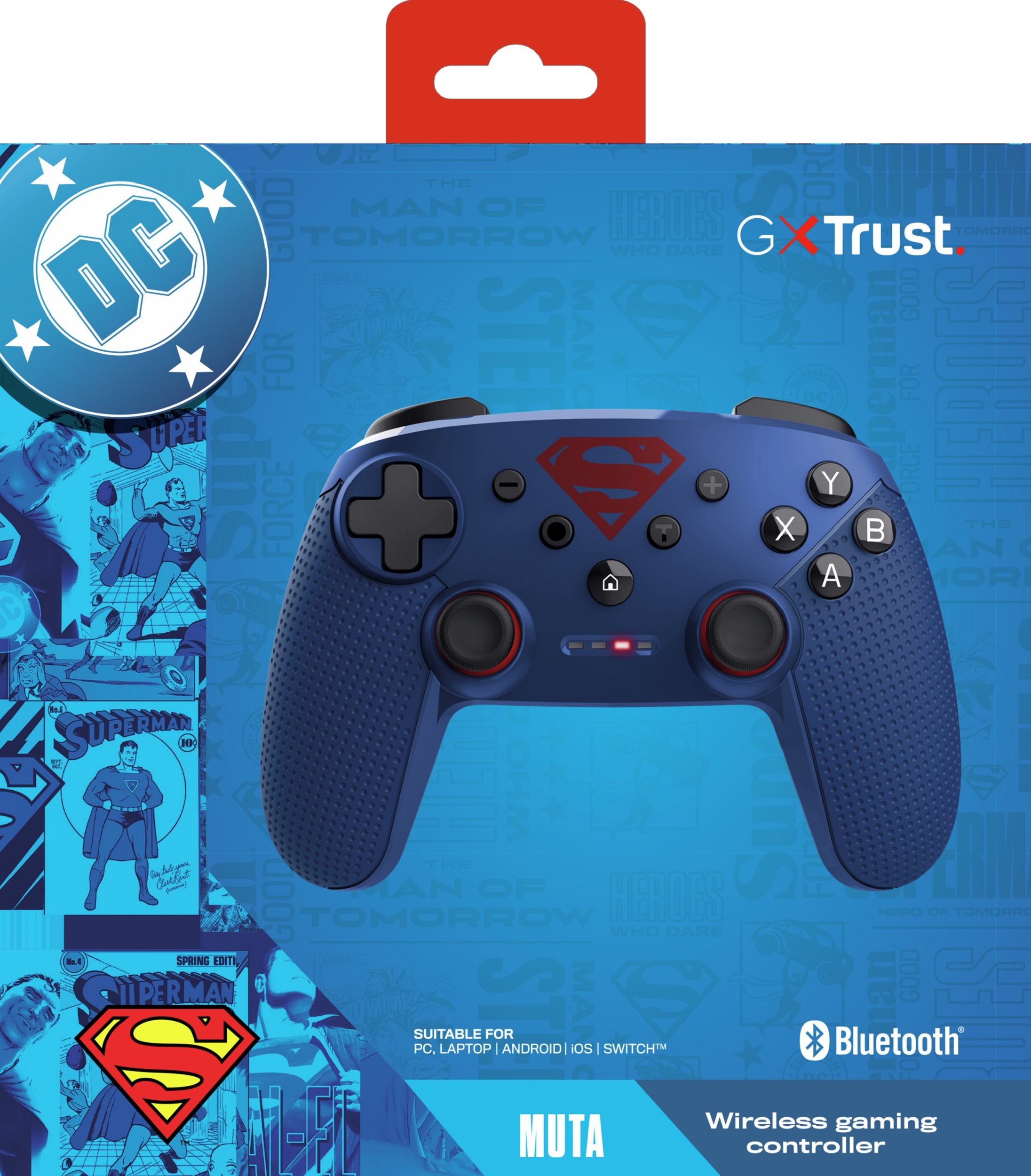 EAN 8713439257441 - Trust GXT 542SM Muta Azul Bluetooth/RF/USB Gamepad Android, Nintendo Switch, Nintendo Switch 2, Nintendo imagen 7