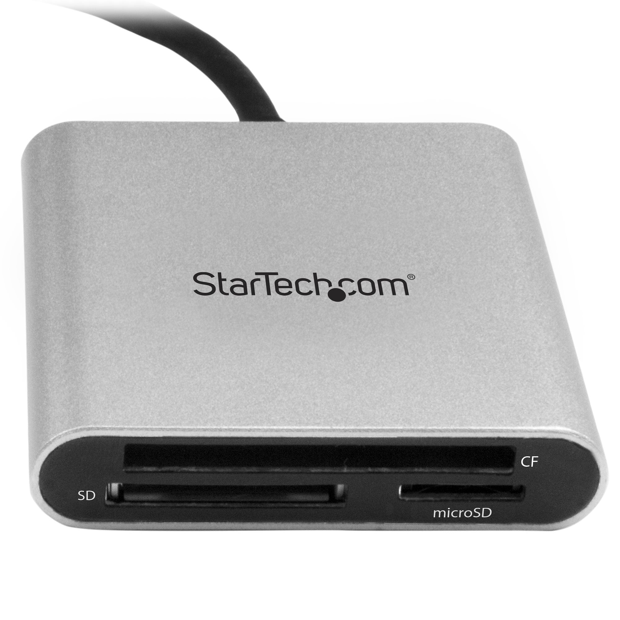 EAN 0065030866934 - StarTech.com FCREADU3C lector de tarjeta USB 3.2 Gen 1 (3.1 Gen 1) Type-C Negro, Plata imagen 3