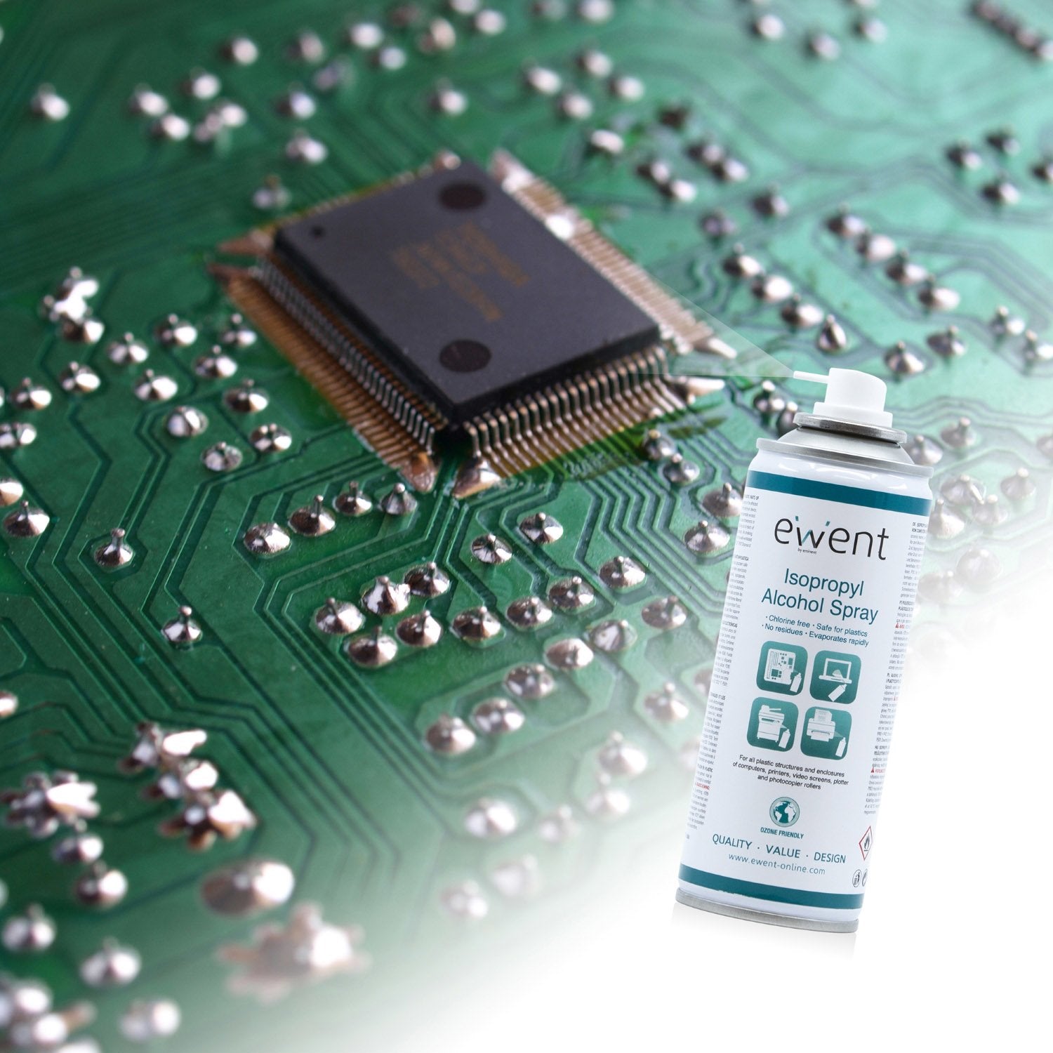 Ewent Spray Limpiador De Alcohol Isopropilico 200mlâ Ew5613