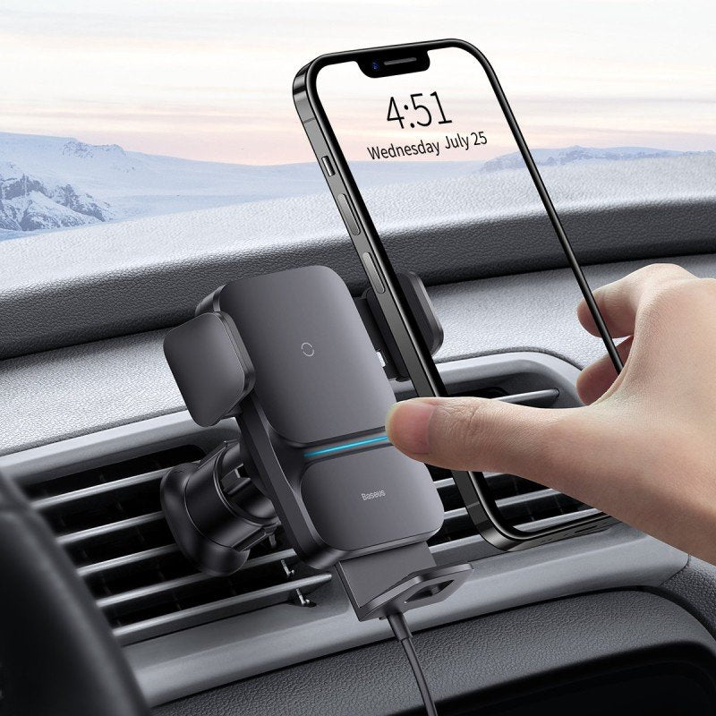 EAN 6932172605568 - Baseus Wisdom Car Mount Wireless Charger Soporte activo para teléfono móvil Teléfono móvil/smartphone Neg imagen 5