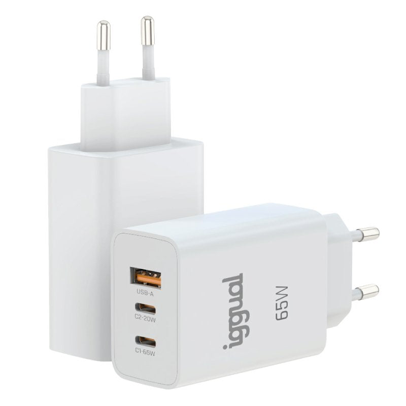 EAN 8435364320501 - iggual IGG320501 cargador de dispositivo móvil Smartphone, Teléfono móvil, Tableta Blanco Corriente alter imagen 5