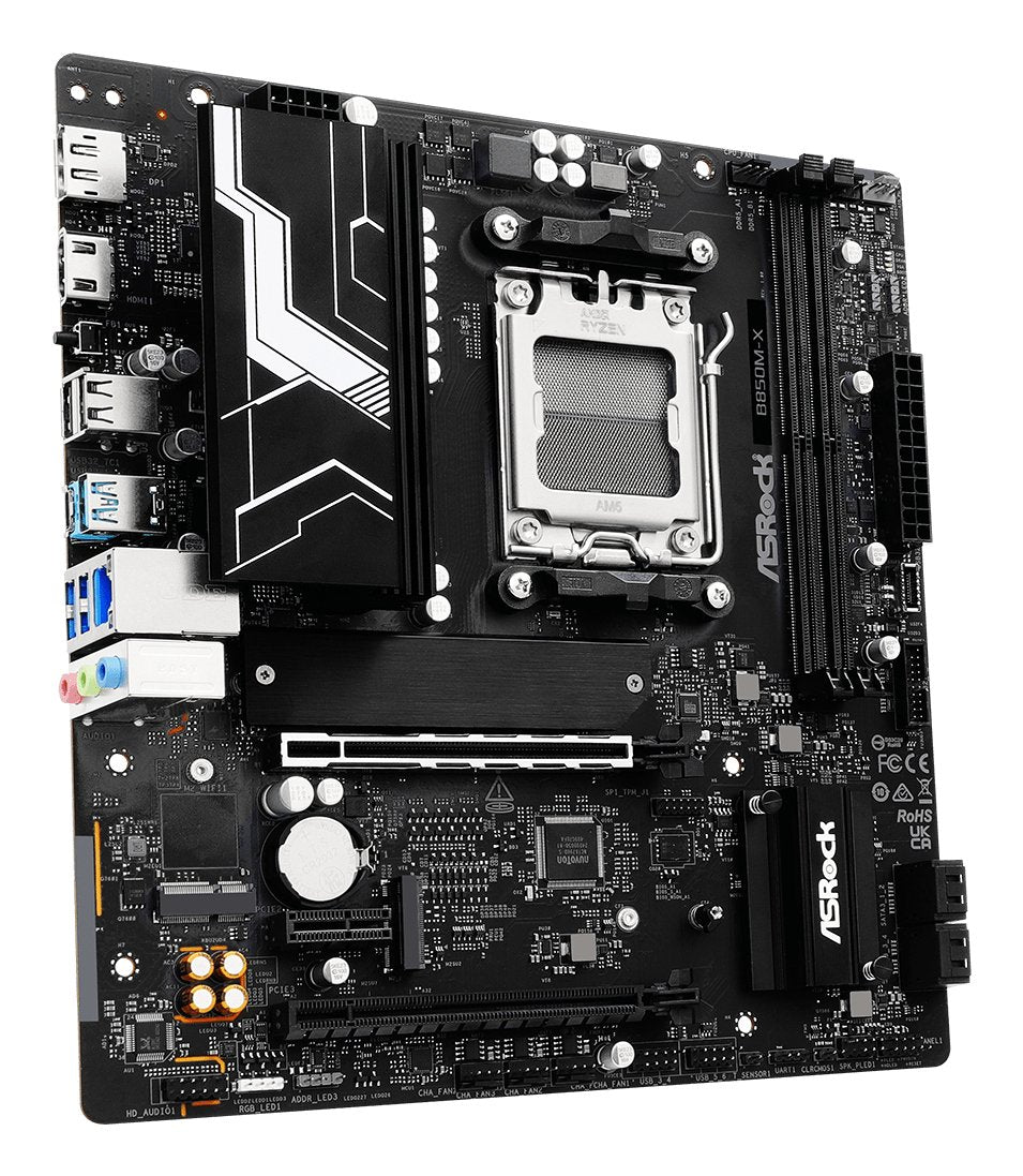 Placa Base Asrock B850m-X Am5 Matx Hdmi Dp Ddr5