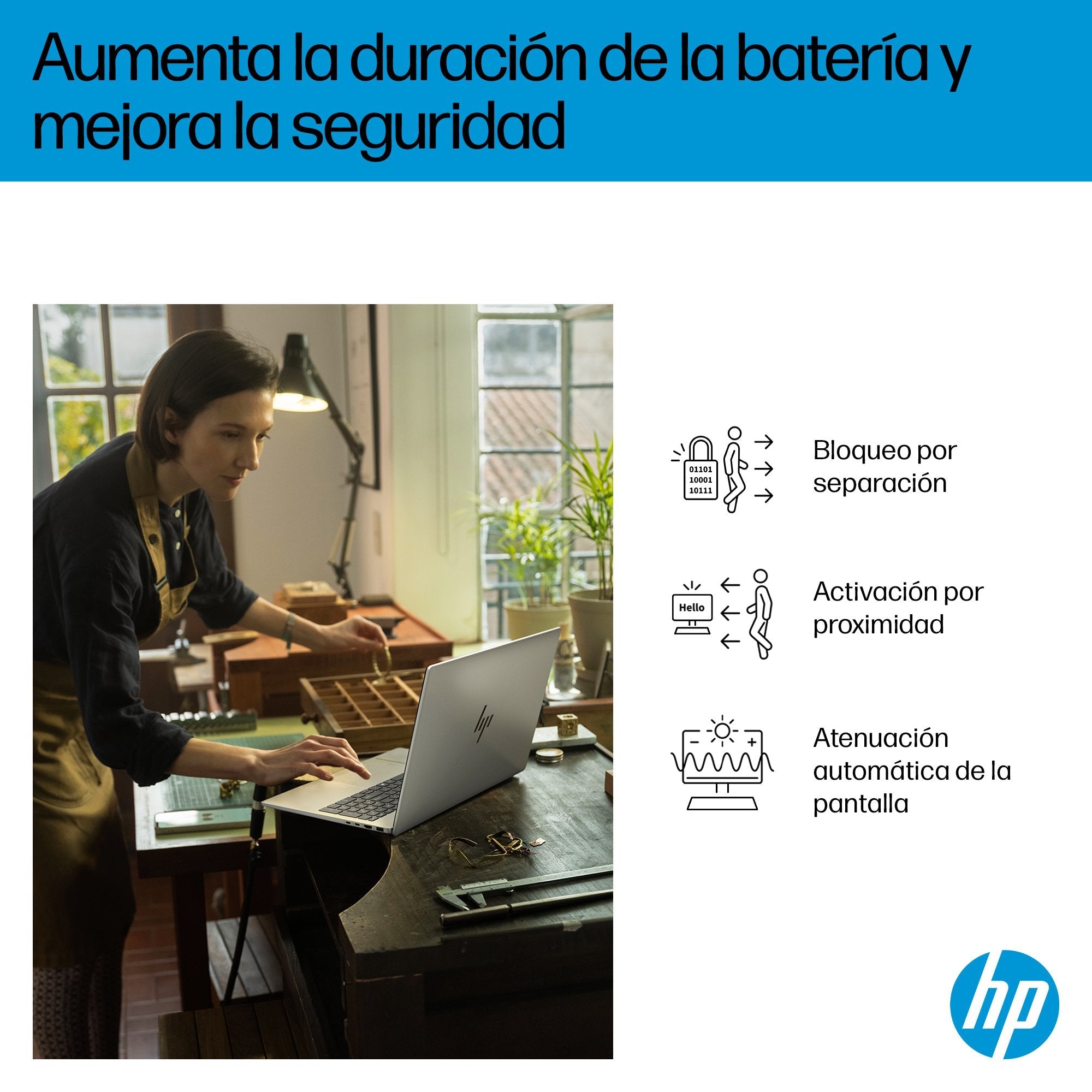 Portátil Hp Omnibook 7 Ai 16-Ay0004ns Intel Core Ultra 7-255h 32gb 1tb Ssd Geforce Rtx 4050 16' Win11