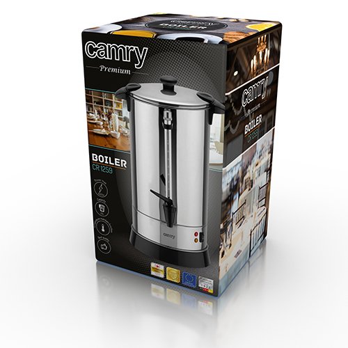 EAN 5908256838475 - Camry Premium CR 1259 tetera eléctrica 20 L 1650 W Negro imagen 7