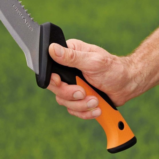 Fiskars 1051233 Sierra Sierra De Arco 23 Cm Negro, Naranja, Plata