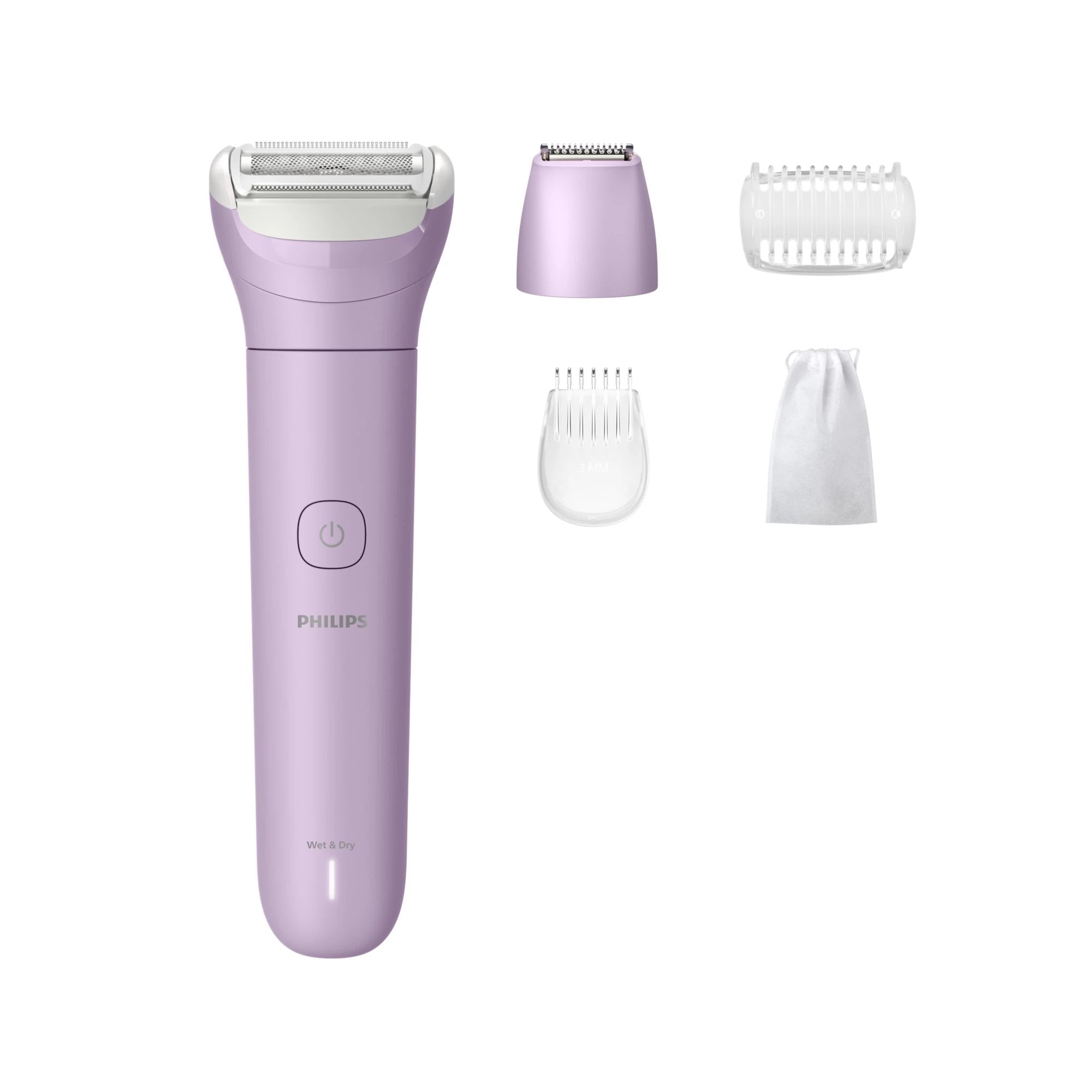 EAN 8720689032049 - Philips 6000 series BRL138/00 maquinilla de afeitar para mujer 1 cabezal(es) Recortadora Lila imagen 1