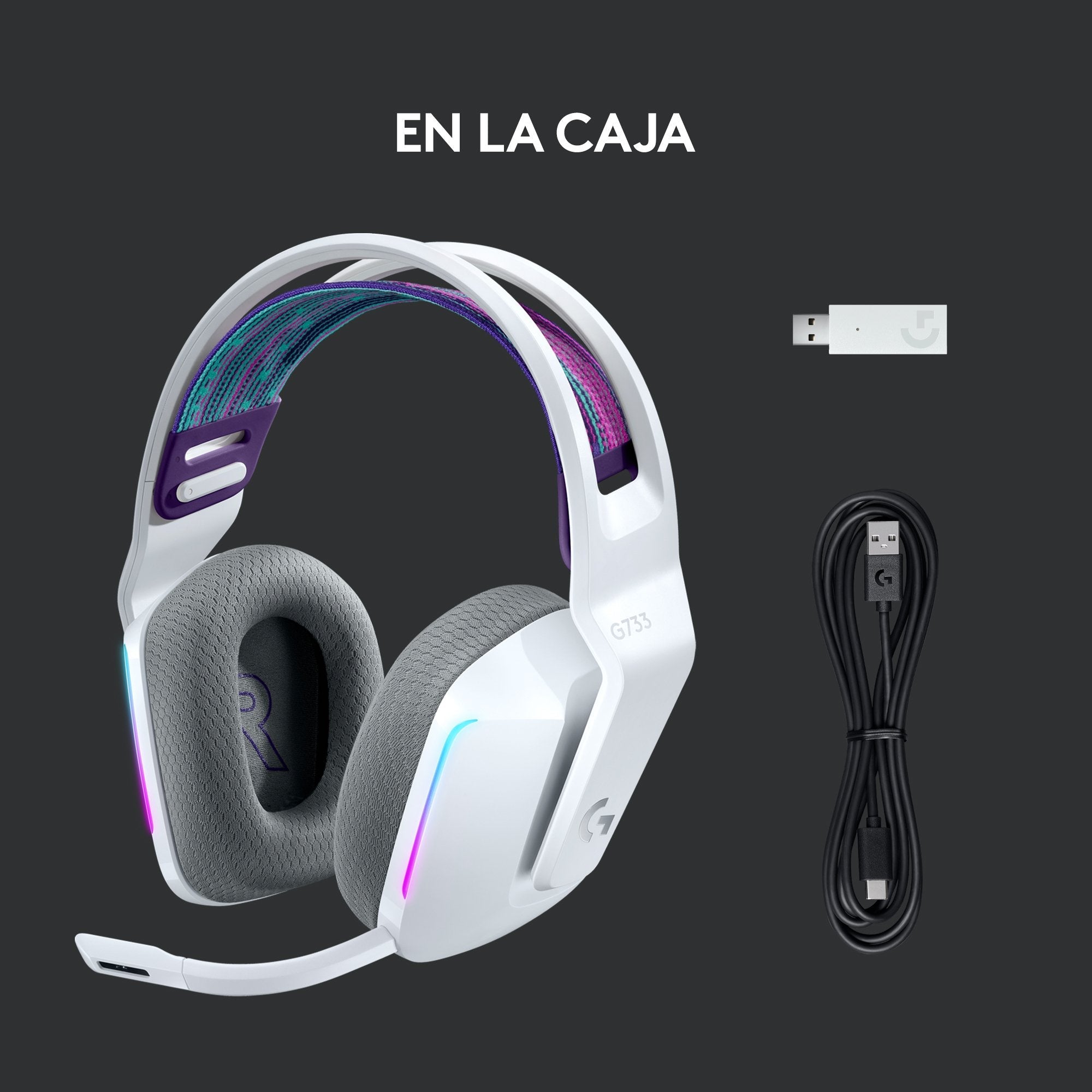 EAN 5099206089532 - Logitech G 981-000883 auricular y casco Auriculares Inalámbrico Diadema Juego Blanco imagen 11