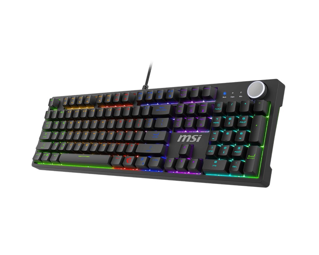 Teclado Aleman Msi Forge Gk-320 Redgaming