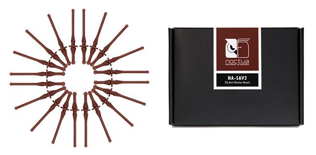 Noctua Na-Sav2 Soportes Anti Vibraciones Na-Sav2, Silenciador De Ruido