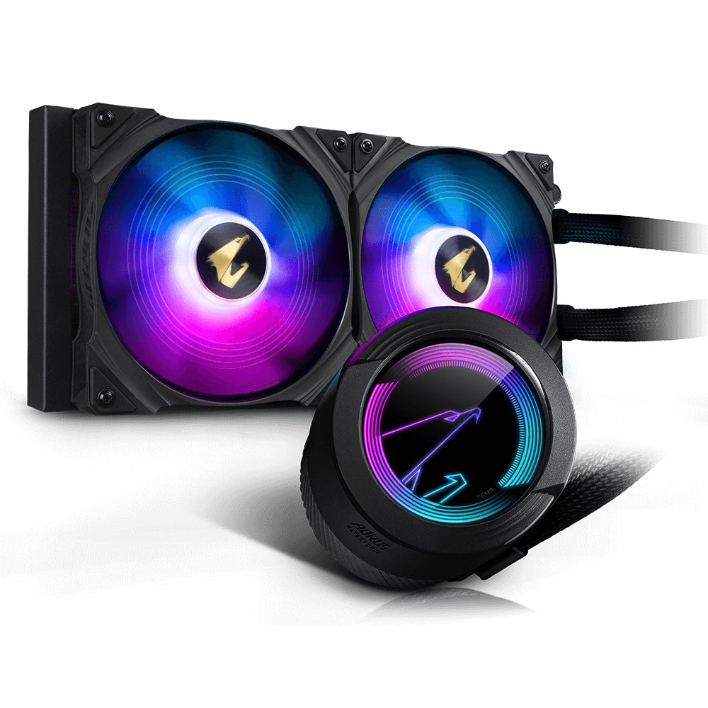 EAN 4719331552367 - GIGABYTE AORUS WATERFORCE 280 Procesador Sistema de refrigeración líquida todo en uno Negro imagen 1