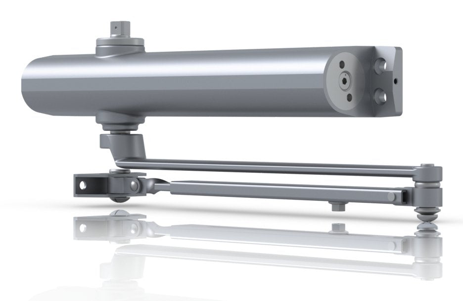 EAN 0810177161653 - Ubiquiti UACC-DoorCloser Universal (Brazo regular) cierrapuertas de superficie Gris imagen 3