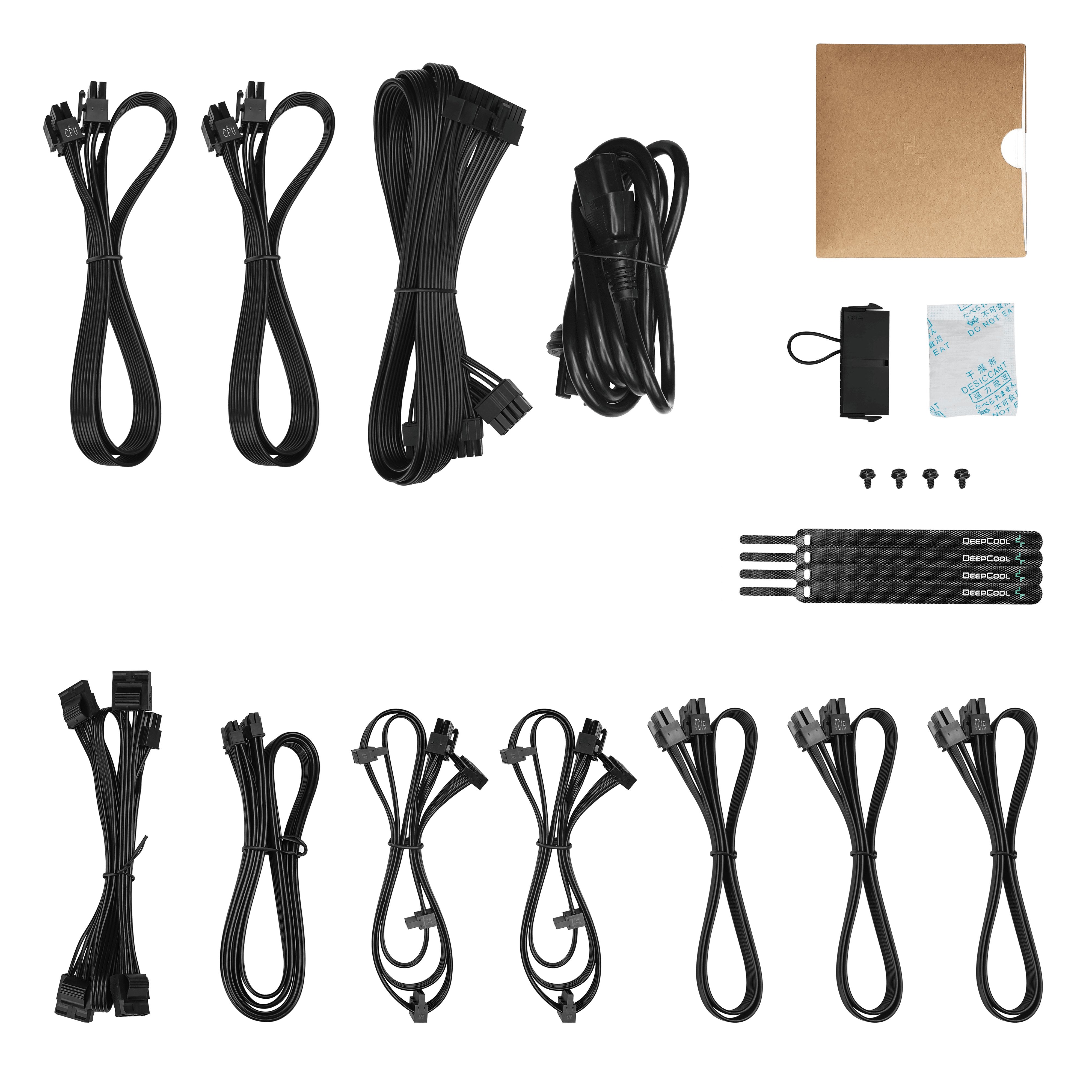 EAN 6933412716792 - DeepCool PX1000G unidad de fuente de alimentación 1000 W 20+4 pin ATX ATX Negro imagen 7