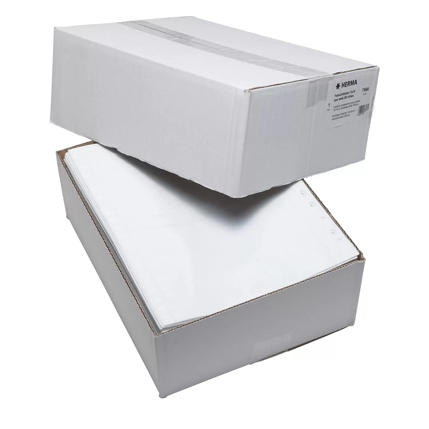 EAN 4008705075640 - HERMA 7564 protector de hojas 130 x 180 mm Polipropileno (PP) 250 pieza(s) imagen 3