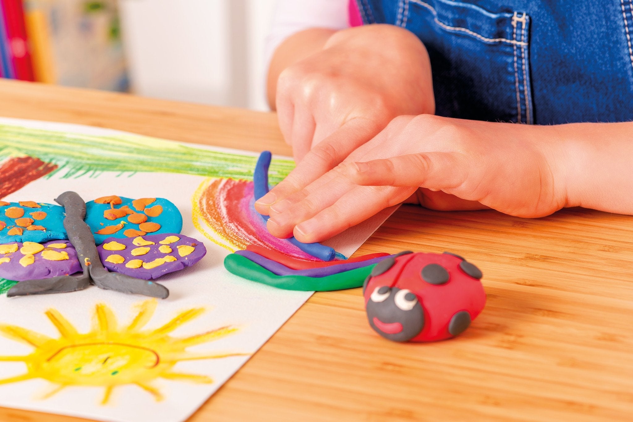 EAN 4012700606747 - Pelikan Creaplast Pasta de modelar 240 g Multicolor 14 pieza(s) imagen 5