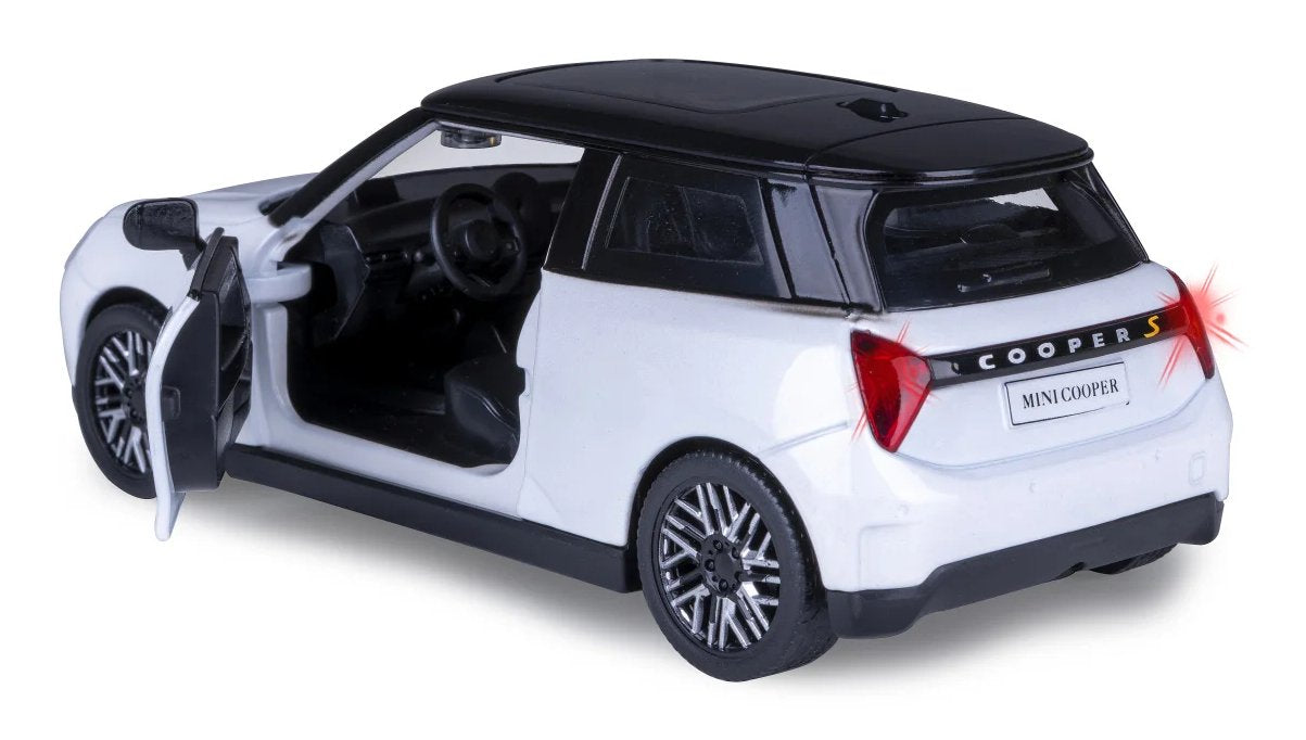 Jamara Bmw Mini Cooper 1:28 Blanco 3+