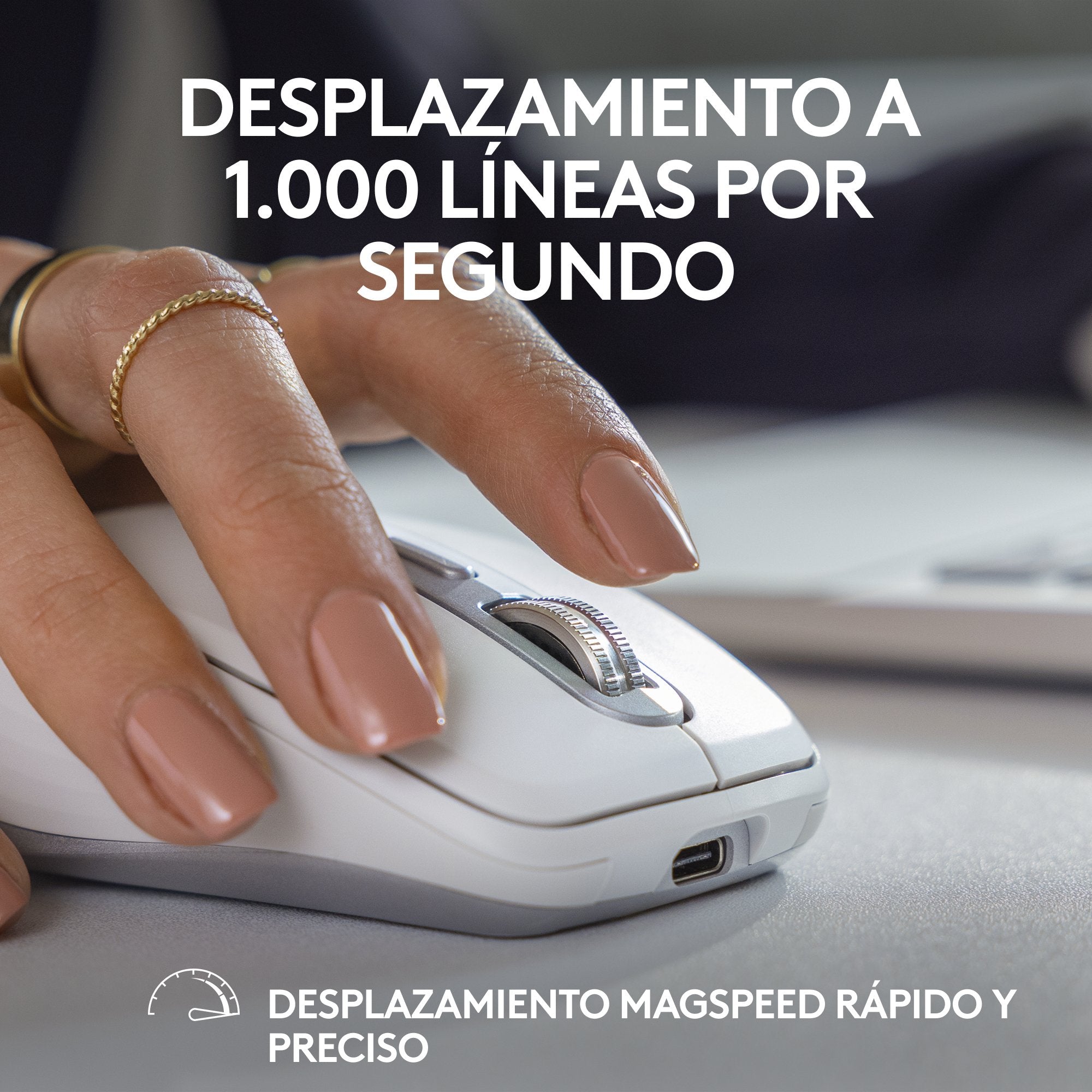 EAN 5099206111745 - Logitech MX Anywhere 3S ratón Oficina Mano derecha RF Wireless + Bluetooth Laser 8000 DPI imagen 13